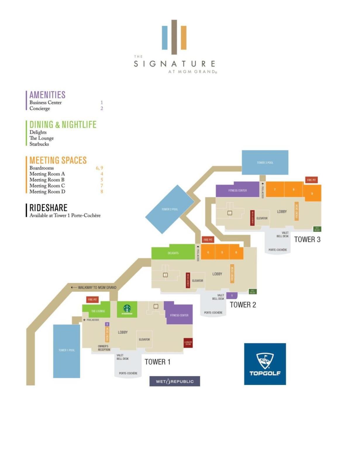 Mgm Signature-20-618 Jacuzzi Studio Las Vegas Bagian luar foto